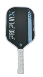PPX Hybrid Pickleball Paddle | Propulsion Polymer Honeycomb & T 300 Carbon Fiber Surface (Color- Blue & White) - Image 3