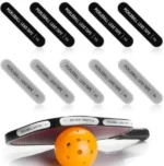 PPX Lead Tapes 3g for Pickleball Paddles – Pre-Weighted Lead Tape Strips by ProplayX (Black/White)