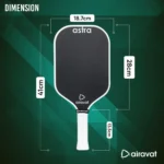 ASTRA PICKLEBALL PADDLE 7417 WITH BAG - Image 5