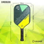 AIRFLIX PICKLEBALL PADDLE 102OL WITH BAG - Image 3