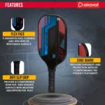 BANG PICKLEBALL PADDLE - 7403 WITH BAG - Image 5