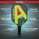 MAVERICK PICKLEBALL PADDLE 7410 WITH BAG