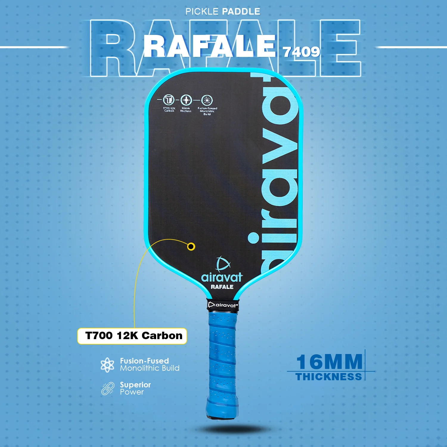 Rafale_Post_copy_4000x.progressive RAFALE PICKLEBALL PADDLE 7409 - Image 1
