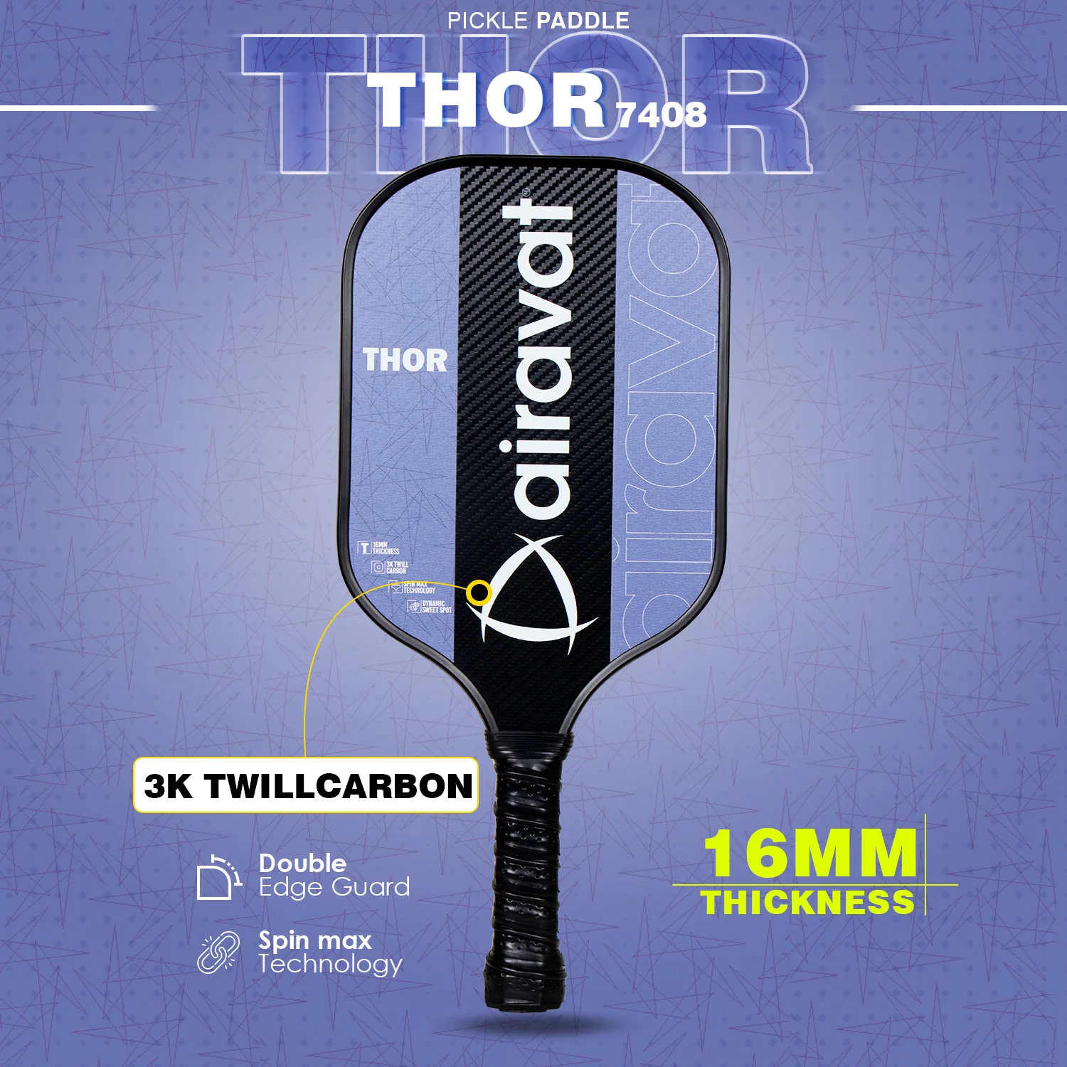 Thor_Post_copy_4000x.progressive THOR PICKLEBALL PADDLE 7408 - Image 1