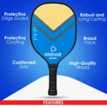 BLAST WOODEN PICKLEPADDLE - 7406 WITH BAG - Image 5