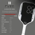 Fuze Pickleball Paddle (Widebody) - Image 4