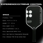 Pro - Mav Pro 16mm 2.0 - Pink Pickleball Paddle - Image 6