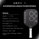 Holbrook Pro - Aero T [Elongated] Pickleball Paddle - Image 8